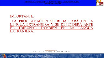 Lec002 - Vídeo 2  La Programación Cómo redactarla (umh2640 2016-17)