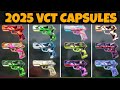 Valorant 2025 All Vct Teams  Capsules in game Showcase &amp; Animations
