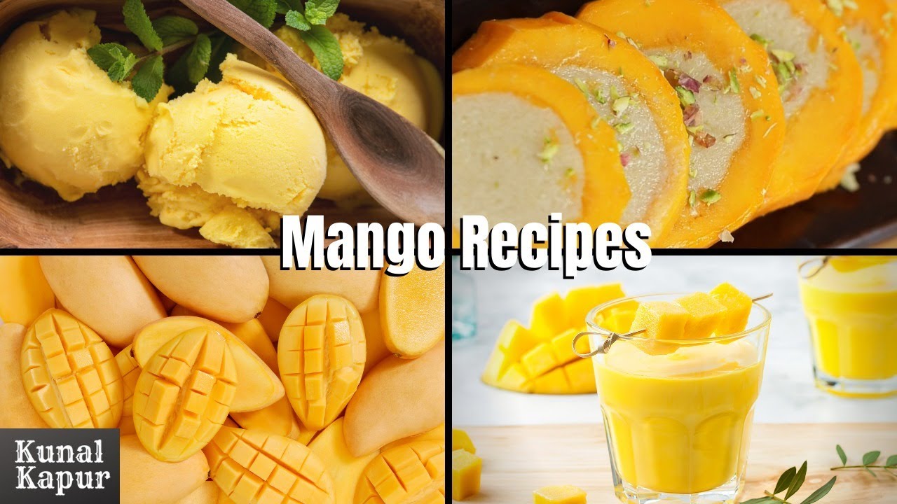 Mango Lassi | Mango Ice Cream | Mango Stuffed Kulfi | Eggless | No Ice Cream Machine | Kunal Recipes | Kunal Kapoor | Kunal Kapur