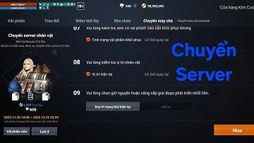Phần 1 Chuyển Sang Server Khác Thành Công
