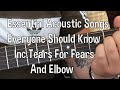 Songs Every Singer/Guitarist Should Know-(Part 2)-Acoustic Guitar Lesson