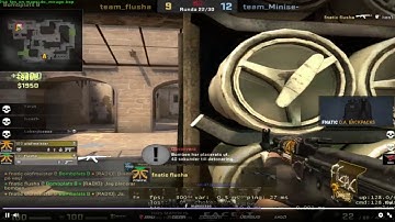 Fnatic Flusha inhuman shot