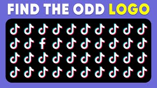 Find the ODD Logo Out | Find the ODD One Out | Popular Logos Edition | Logo Quiz