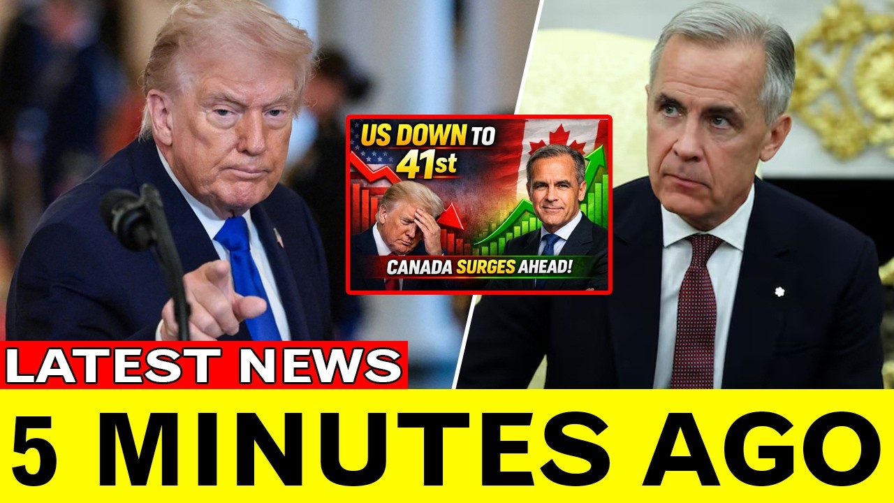 Global Shift? US Drops to 41st as Canada Surges Ahead Under Carney