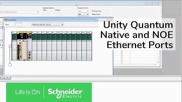 Configuring Unity Quantum Native and NOE Ethernet Ports | Schneider Electric Support