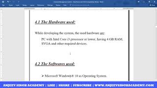 How to make Project Report File Class 12 Computer Science & Informatics Practices