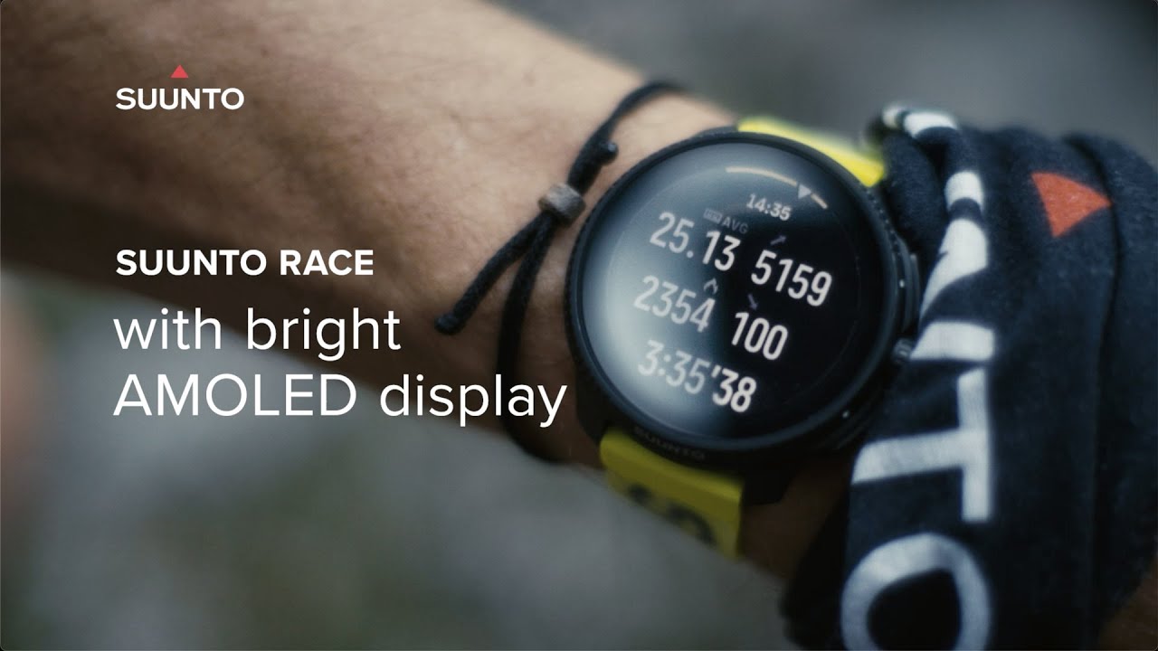 The Suunto Race Sports Watch Has Maps And An AMOLED Display