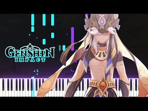Cyno: A Just Punishment - Genshin Impact Character Teaser PV | [Piano Cover] (Synthesia)「ピアノ」