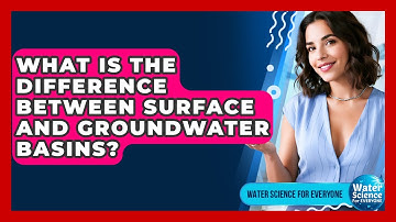 What Is The Difference Between Surface And Groundwater Basins? - Water Science For Everyone