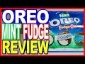 Mint ★ Oreo ★ Fudge Creme Cookie / Biscuit Review