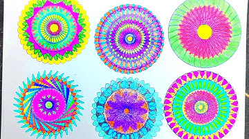 A spirograph is for drawing beautiful geometric patterns on a sheet of paper.@spirograph15