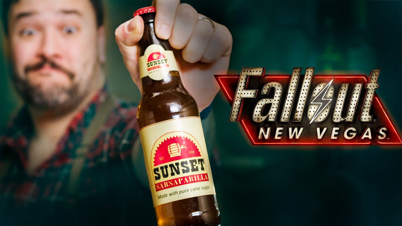 Homemade Sunset Sarsaparilla! Fallout New Vegas | How to Drink - YouTube