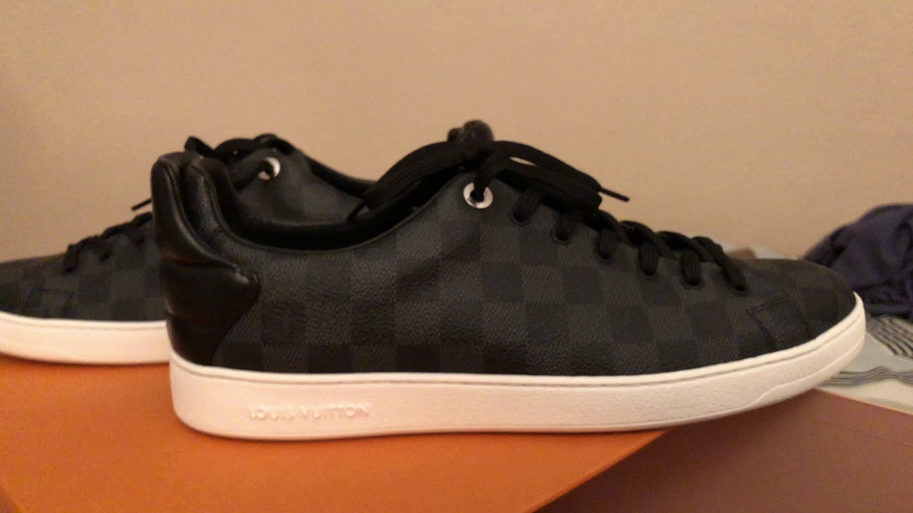 LOUIS VUITTON FRONTROW SNEAKER REVIEW - YouTube