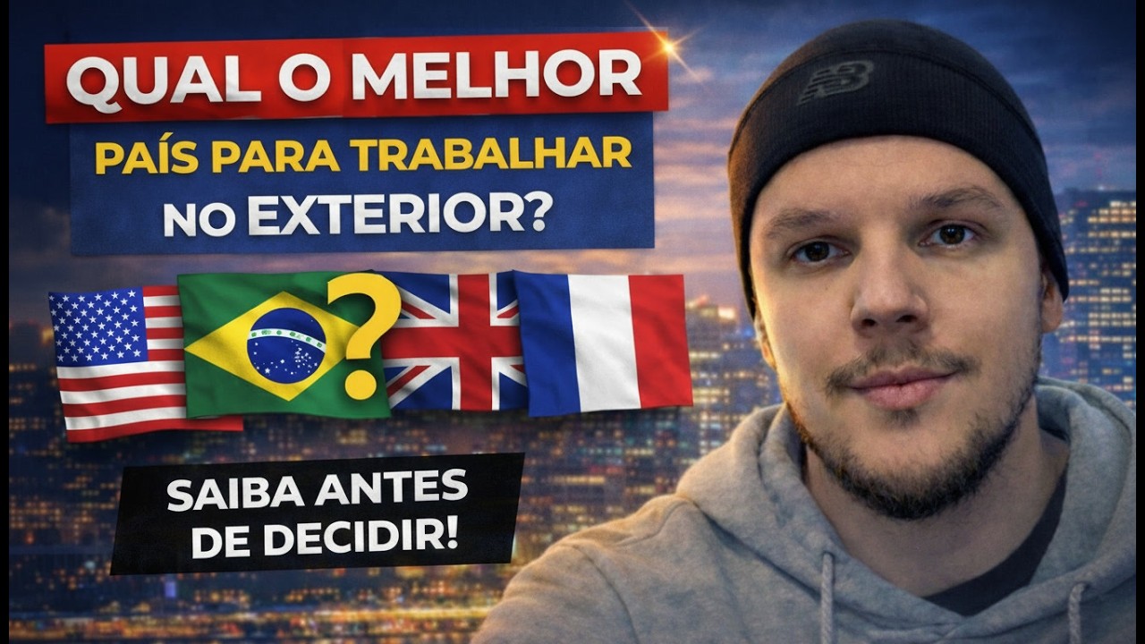 QUAL O MELHOR PAÍS PARA TRABALHAR NA GRINGA? 