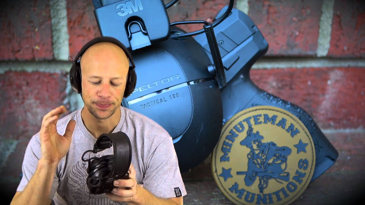 3M ペルター　タクティカル100 Peltor Sport Tactical 100 Electronic Hearing Protector: Revi