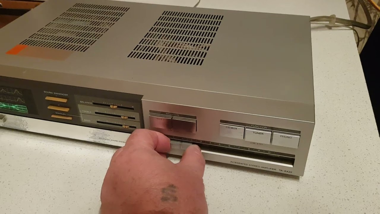 SONY TA-AX22 89046086831 - YouTube