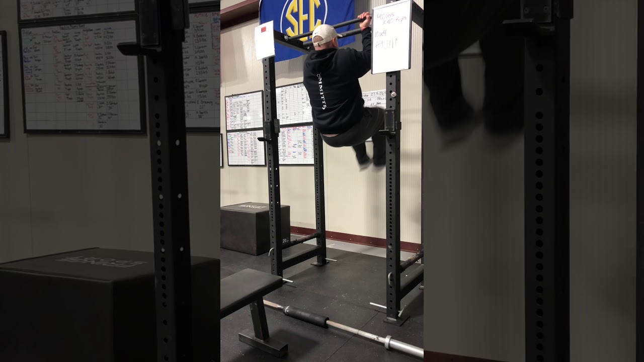EAP Hanging Knee Raises (Elbows 90 degrees) YouTube