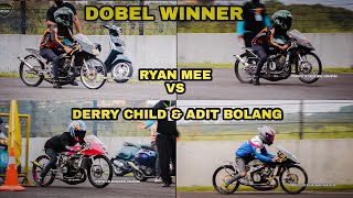 Ryan Mee Dobel Winner Dalam Satu Hari Lawan Sanz Motor (Derry child  dan Happy Turtle Adit Bolang