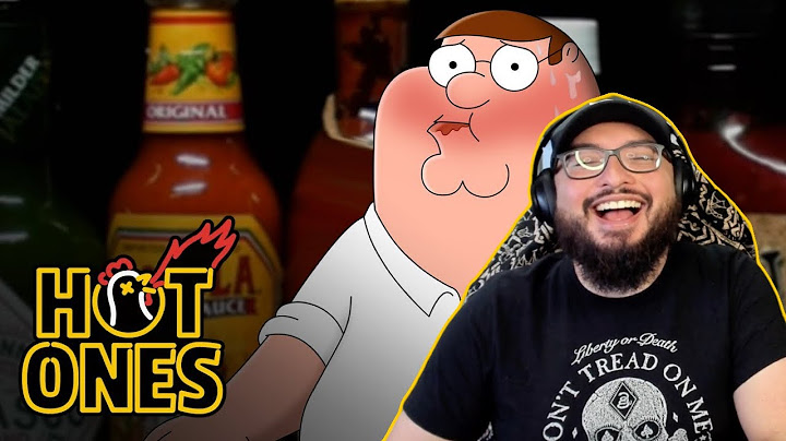 Peter Griffin Bares It All While Eating Spicy Wings | Hot Ones - Reaction!!