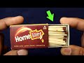 माचिस से तीली गायब करने वाला जादू सीखो  Matchstick Vanishing Magic Trick Tutorial