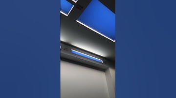Artificial Skylights in a windowless environment installation example.