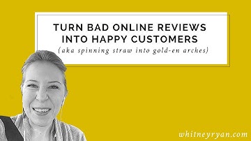 How to Respond to Negative Online Reviews