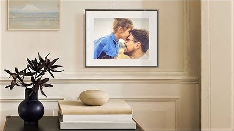 Aura Ink - the world’s thinnest color e-ink photo frame with 3 months battery life!