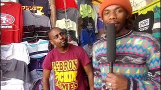 presenter jobu with Gilo wa gikomba live on air ,,,at ngong streets