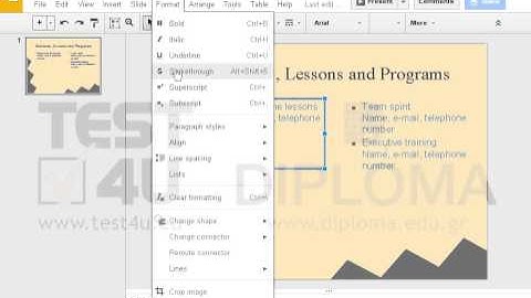 Insert any shape at the bottom left corner of the current slide. Make sure the entire clip-art...