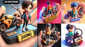 Create Free 3d Ai Keychain Images