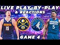 Denver Nuggets vs Minnesota Timberwolves | Live Play-By-Play & Reactions