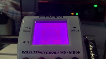 ZOOM MS-50G+ LINE SELECTOR function