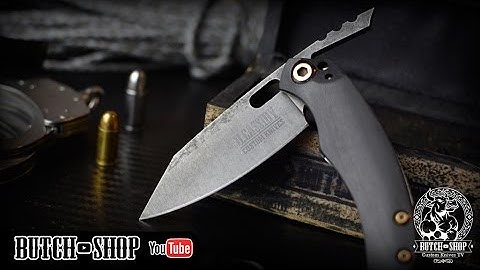 Hand Made Friction Folder - Canivete artesanal (Butch Cassidy Custom Knives)