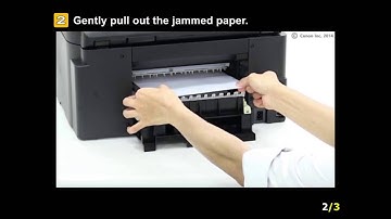 MAXIFY MB2320: Removing a jammed paper: inside the rear cover