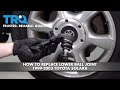 How To Replace Lower Ball Joint 1999-2003 Toyota Camry Solara