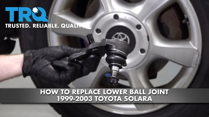 How To Replace Lower Ball Joint 1999-2003 Toyota Camry Solara