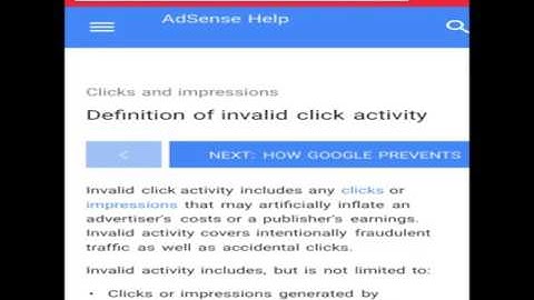 What is invalid click activity and you can prevent invalid click activity