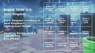 Bingo Task 2-3