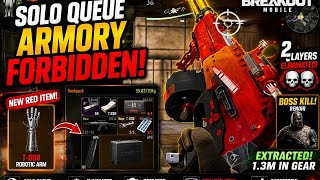 Solo Queue Armory Forbidden! NEW T-008 Red Item, Renoir Boss Kill & Epic Extract!
