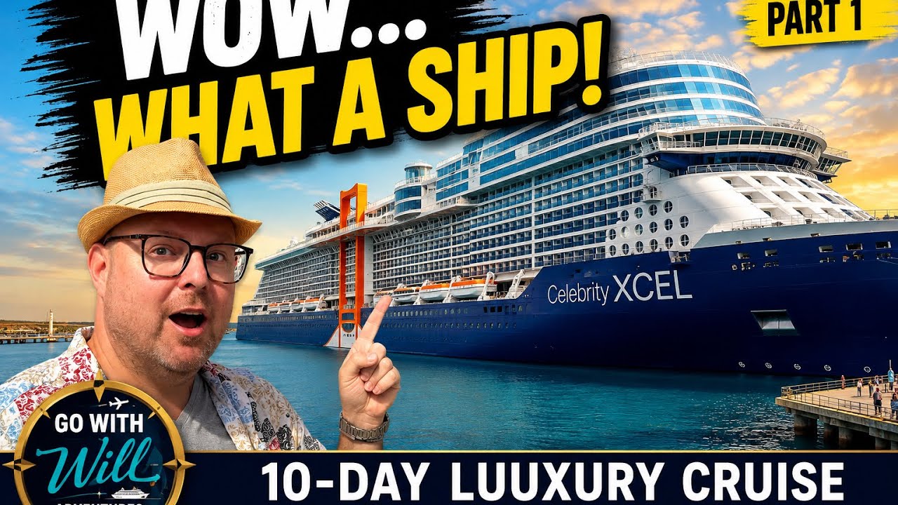 Celebrity Xcel | Celebrity Cruises' Newest Ship | 10-Day Luxury Cruise | Embarkation Day