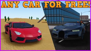 You can get any car, like the interceptor, aventador and hotwheel
cars. just do what i in video, hurry before it's patched!