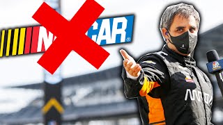 Why Juan Pablo Montoya Left Nascar  shorts