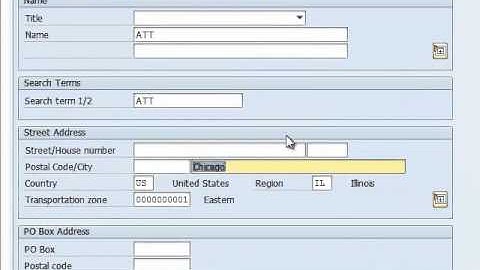 Sales and Distribution OTC Master data