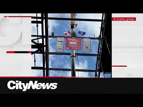 Calgary's Scotia Place reaches major construction milestone