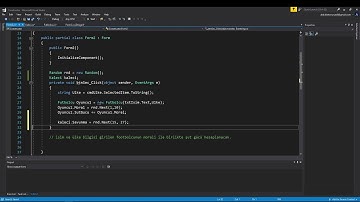 C# OOP Constructor Örnek