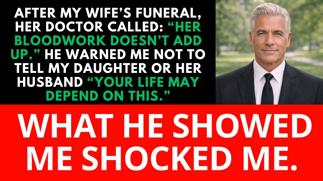 Two Weeks After My Wife’s Funeral, Her Doctor Called With a Life-Changing Warning. Voice Of Dad.