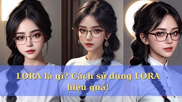 Lora là gì? Hướng dẫn sử dụng Lora trong Stable Diffusion chi tiết dễ hiểu