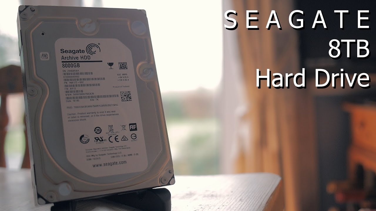 How to install HUGE Seagate Barracuda 8TB Internal Hard Drive ($175 USD) 