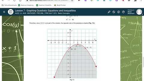 Algebra 2 - Unit 1 Lesson 7