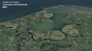 Flevoland, Netherlands - Earth Timelapse